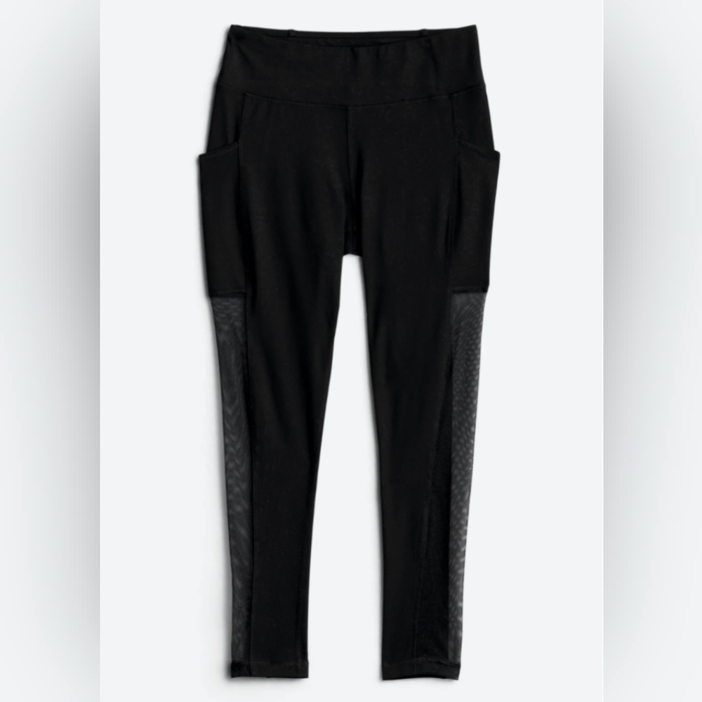 Melanie High Rise Mesh Detail Performance Legging
